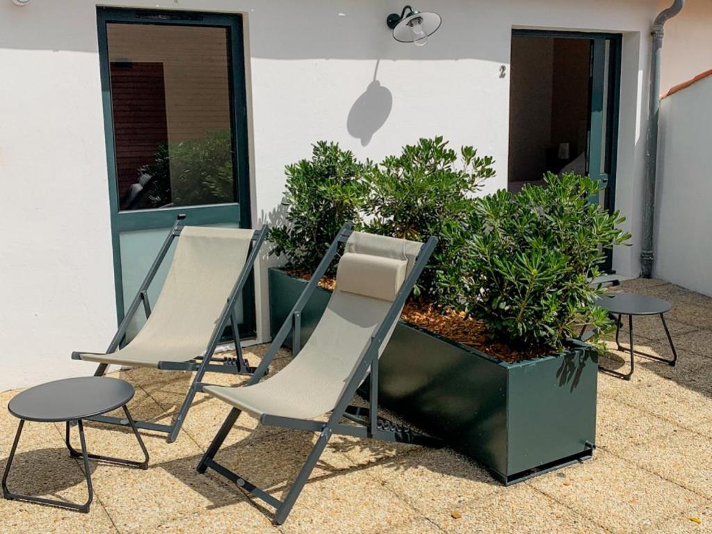 Hôtel Les Mouettes La Couarde-sur-Mer Exterior foto